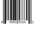 Barcode Image for UPC code 615363533302