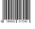 Barcode Image for UPC code 6154000017040