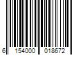 Barcode Image for UPC code 6154000018672