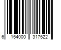 Barcode Image for UPC code 6154000317522