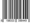 Barcode Image for UPC code 6156000056449