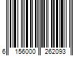 Barcode Image for UPC code 6156000262093