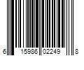 Barcode Image for UPC code 615986022498