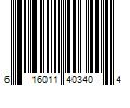 Barcode Image for UPC code 616011403404