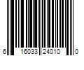 Barcode Image for UPC code 616033240100