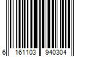 Barcode Image for UPC code 6161103940304