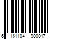 Barcode Image for UPC code 6161104900017