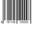 Barcode Image for UPC code 6161105100003. Product Name: 