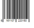 Barcode Image for UPC code 6161107220150