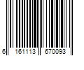 Barcode Image for UPC code 6161113670093