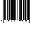 Barcode Image for UPC code 6161113670192