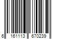 Barcode Image for UPC code 6161113670239