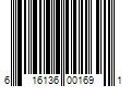 Barcode Image for UPC code 616136001691