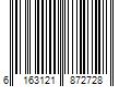 Barcode Image for UPC code 6163121872728