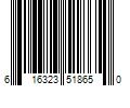 Barcode Image for UPC code 616323518650