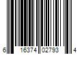 Barcode Image for UPC code 616374027934