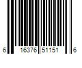 Barcode Image for UPC code 616376511516