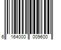 Barcode Image for UPC code 6164000009600