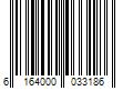 Barcode Image for UPC code 6164000033186