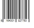 Barcode Image for UPC code 6164001827753