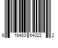 Barcode Image for UPC code 616483640222