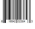 Barcode Image for UPC code 616542023843