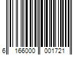 Barcode Image for UPC code 6166000001721