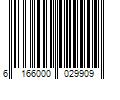 Barcode Image for UPC code 6166000029909