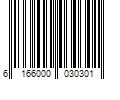 Barcode Image for UPC code 6166000030301