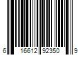 Barcode Image for UPC code 616612923509