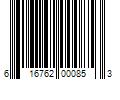 Barcode Image for UPC code 616762000853