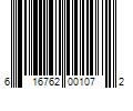 Barcode Image for UPC code 616762001072