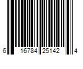 Barcode Image for UPC code 616784251424