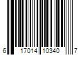 Barcode Image for UPC code 617014103407