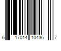 Barcode Image for UPC code 617014104367