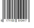 Barcode Image for UPC code 6171100510417