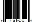 Barcode Image for UPC code 617189023005