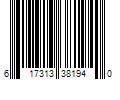 Barcode Image for UPC code 617313381940