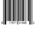 Barcode Image for UPC code 617571019852