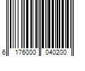 Barcode Image for UPC code 6176000040200