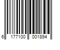 Barcode Image for UPC code 6177100001894