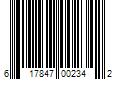 Barcode Image for UPC code 617847002342