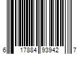 Barcode Image for UPC code 617884939427