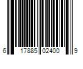 Barcode Image for UPC code 617885024009