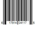 Barcode Image for UPC code 617914041175