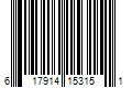 Barcode Image for UPC code 617914153151