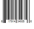 Barcode Image for UPC code 617914349356