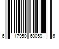 Barcode Image for UPC code 617950600596