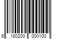 Barcode Image for UPC code 6180200000100