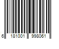 Barcode Image for UPC code 6181001998061